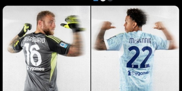 尤文图斯官方宣布迪格雷戈里奥新赛季身披16号 麦肯尼改穿22号战袍